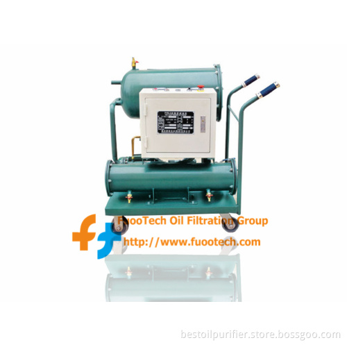 Coalescence-separation oil purifier for diesel oil, gasoline oil, fuel oil